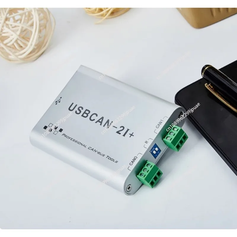 USBCAN Analyzer Usbcan-2I Dual Channel Isolated CAN Box Compatible with Zhou Ligong CAN Card