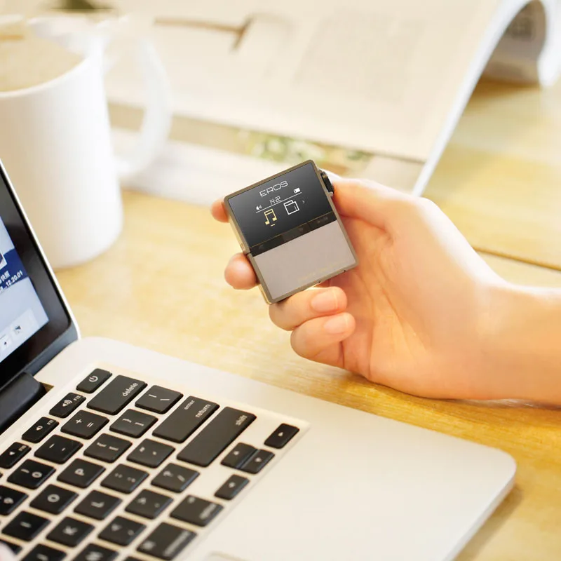 مشغل موسيقى صغير بدون فقدان بلوتوث رياضي DSD فك تشفير HIFI مشغل موسيقى درجة حرارة جهاز كمبيوتر شخصى صغير عمر بطارية طويل MP3