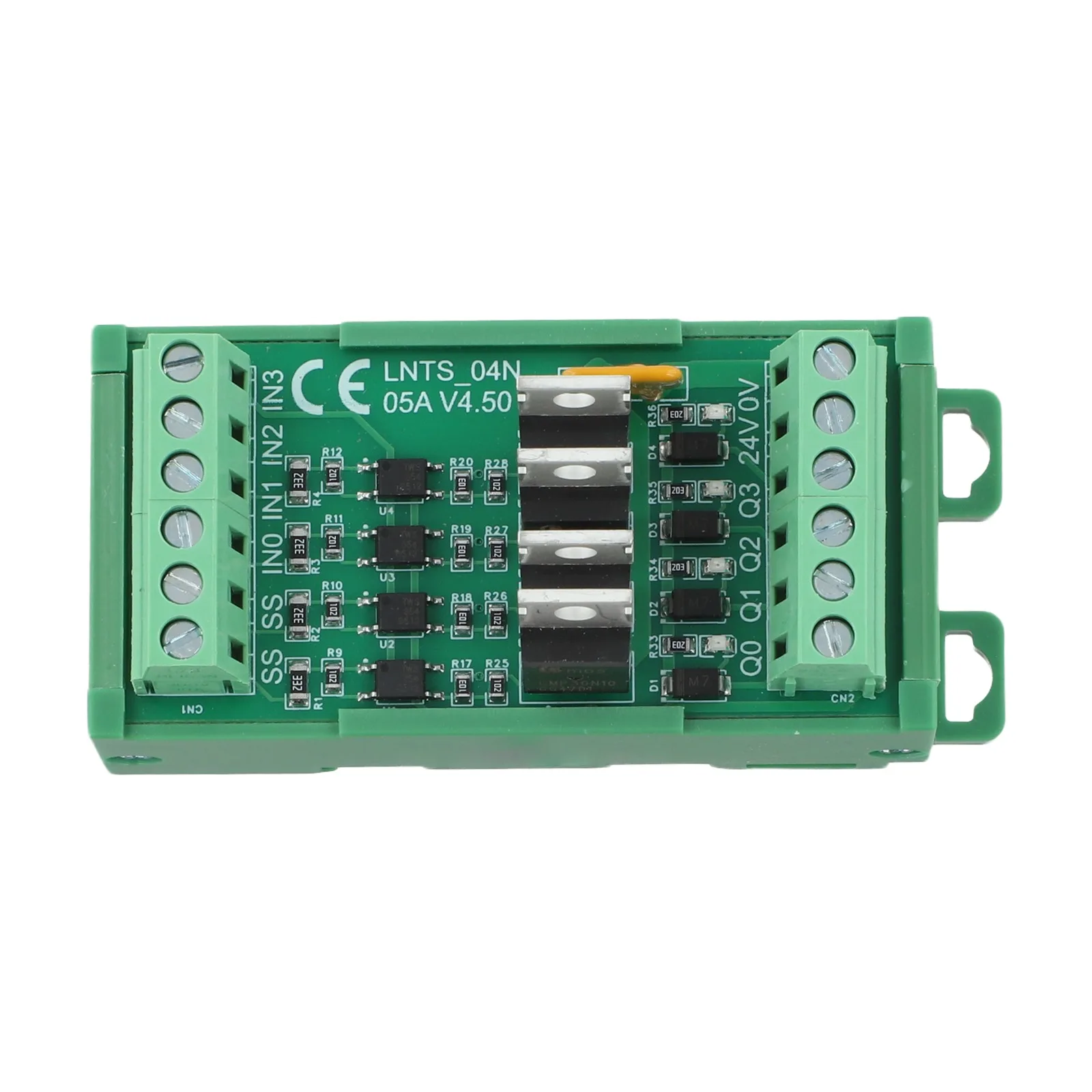 For Control Systems 4 Channel Increase Board High Power Control Board Circuit Board 39*89*50mm Size 5A Per Channel Capacity