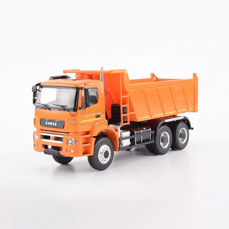 

1:43 Scale Diecast Alloy Russia KAMAZ-65802-87 (S5) Dump Truck Toys Cars Model 103687 Classics Adult Souvenir Static Display