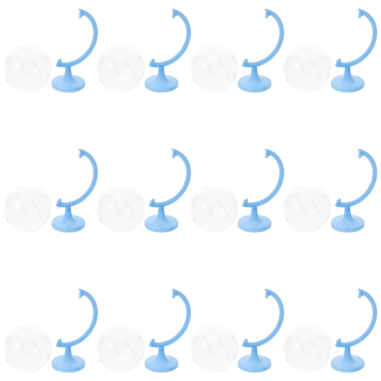 

12pcs Plastic Tellurion Candy Boxes Creative Gift Boxes For Wedding Christmas Party Candy Containers Unique Cases Pink