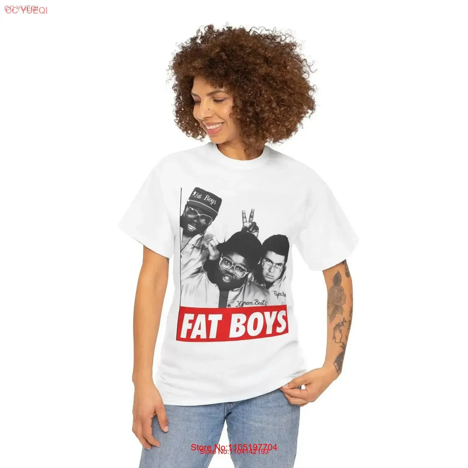 Fat Boys Retro Hip Hop T Shirt 80s Rap Legends Vintage Style Old School Throwback Music Apparel vintage Washed Comfortable