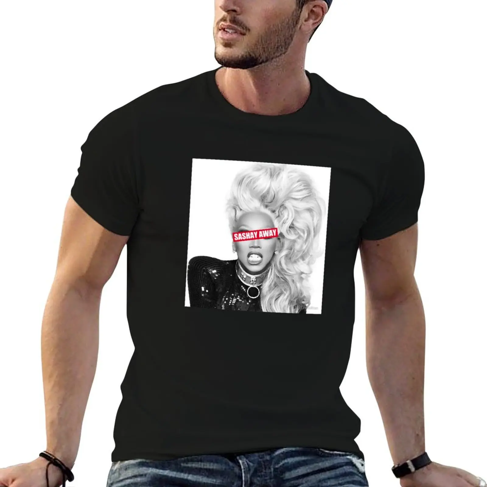 RuPaul Sashay Away T-Shirt Plus Size Loose Short Sleeve Top
