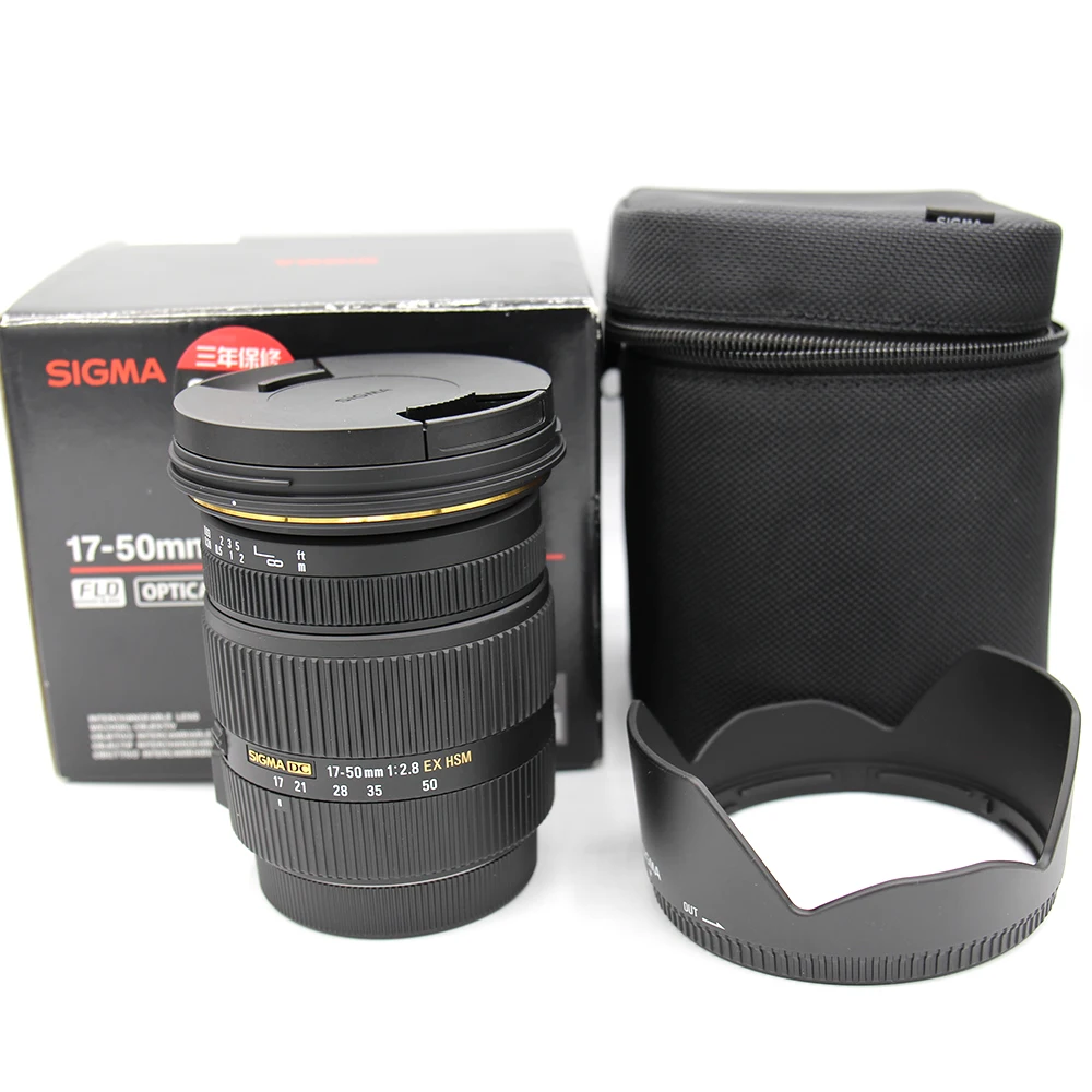 Sigma 17-50mm f/2.8 EX DC OS HSM Lens For Canon mount Nikon Mount