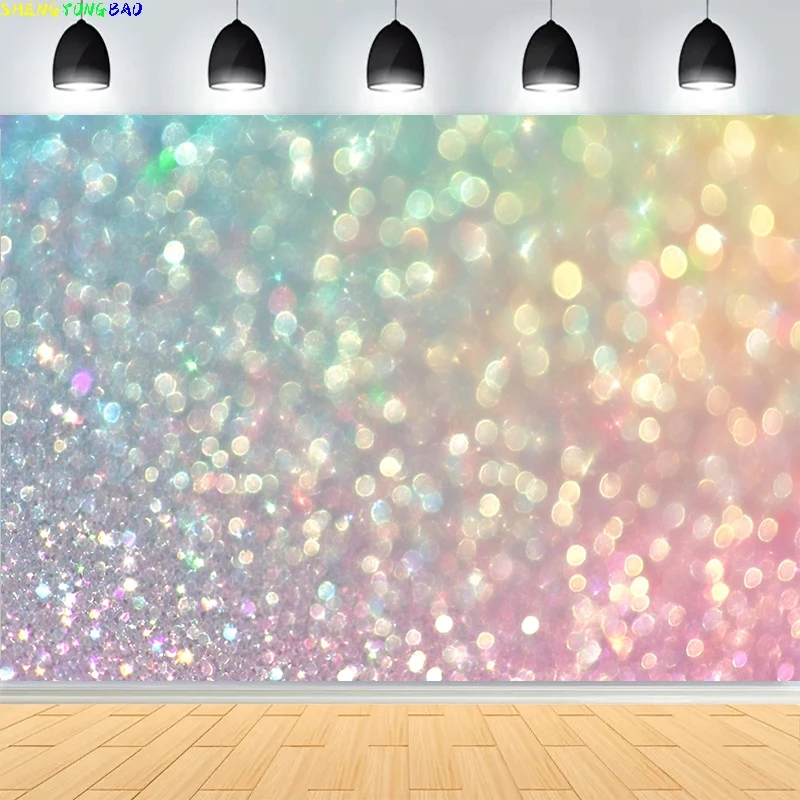 

Abstract Unfocused Holiday Colorful Bokeh Background Blur Elegant Unusual Blurred Lights Christmas Photography Backdrops GT-04