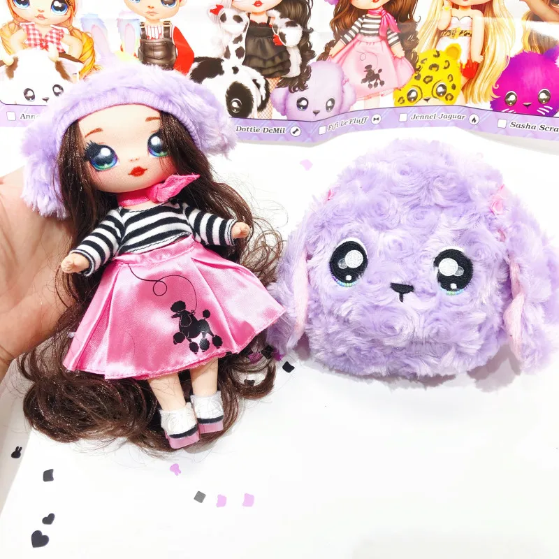 

2026 NEW NaNa Surprise Minks Mini Cloth Doll Mystery Bag Gift Box Dress Up Toy For Little Girls Birthday Party Present