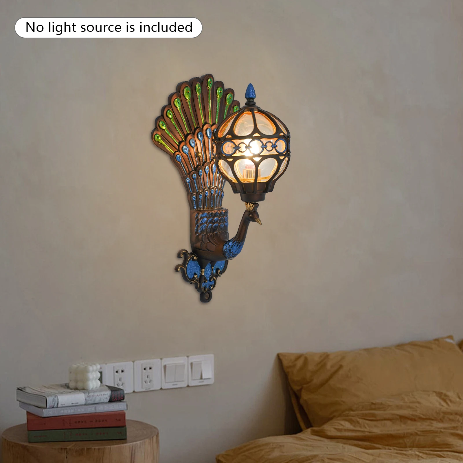 Wall Light for Bedroom Bathroom Living Room Phoenix wall lamp 110V