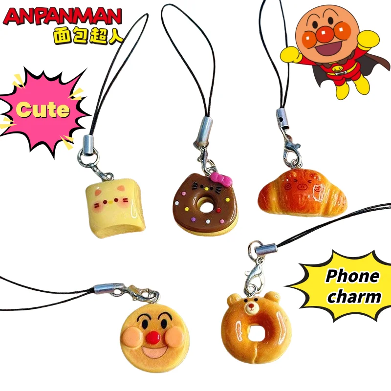 

Новый Анпанман, милый кавайный креативный аниме-персонаж, подвеска для мобильного телефона, изысканный персонализированный мультяшный рюкзак, украшение, подарок