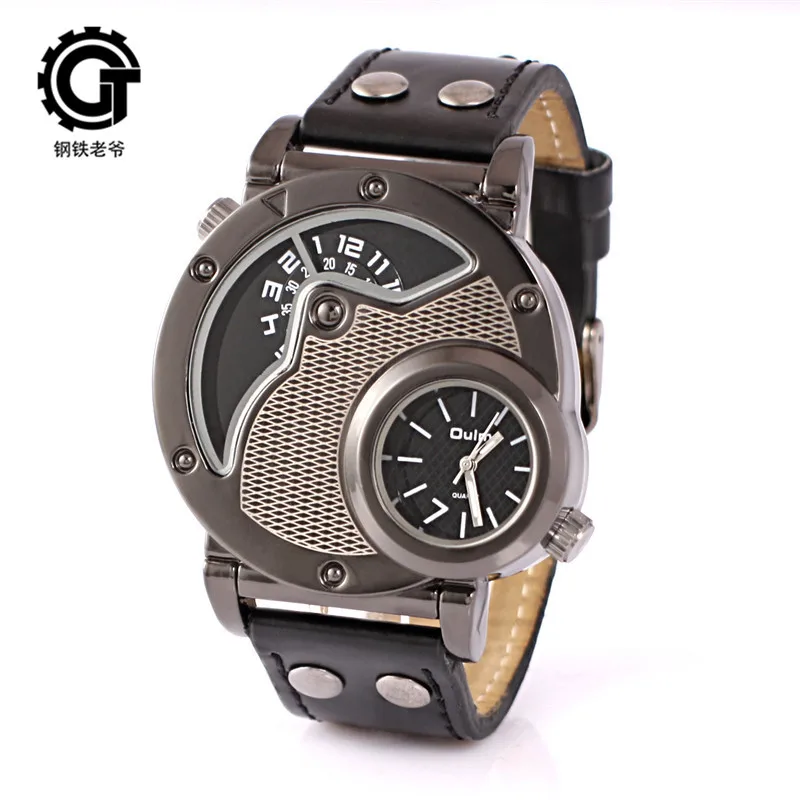 Iron master watch male personality creative hip hop rap hiphop watch two-dimensional cool fashion watch tide