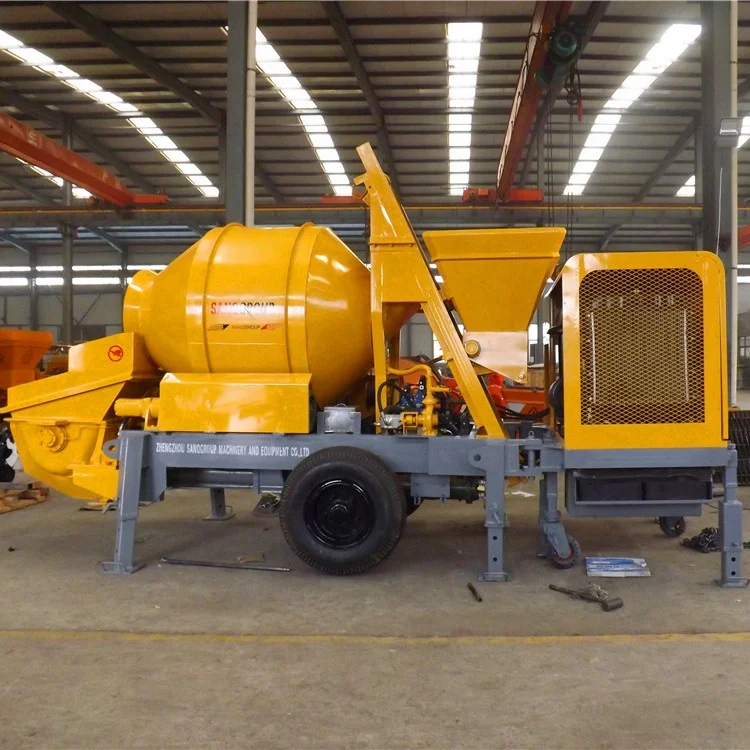 Superbo pompa per betoniera diesel Vendita calda Prezzo di fabbrica Capacità da 15 m3 30 m3 40 m3 Recupero efficiente ed economico