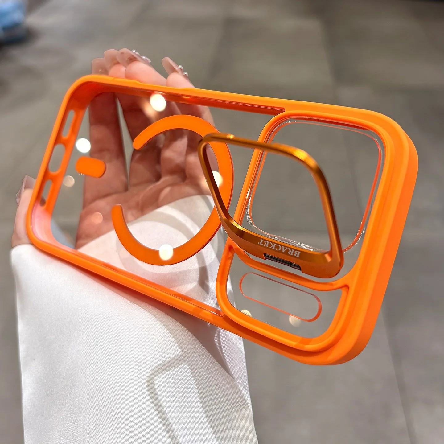 آيفون الهواء 17 ProMax شريط للرسغ الحبل حامل كاميرات مراقبة عالي الجودة Magsafe آيفون 17 15 16 12 11 13 14 برو ماكس زائد غطاء