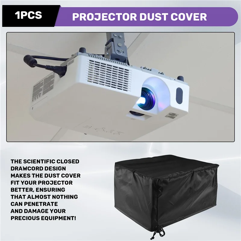 BAAE Projector Cover, Suitable For Ceiling Home And Outdoor Installation Of Video Projector Dust And Water Protection Cover