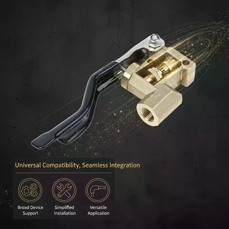 Heavy Duty Steam Engine Control Valve High Pressure Cleaner Control Switch for Commercial Car Wash Industrial Cleaning Equipment