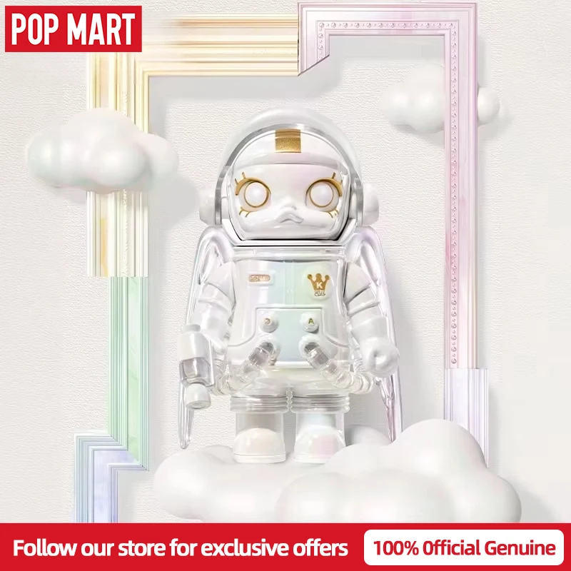 حقيقي البوب مارت ميجا سبيس مولي 100% سلسلة 4 صندوق أعمى تخمين حقيبة صندوق غامض اللعب دمية لطيف الشكل سطح المكتب الحلي #6