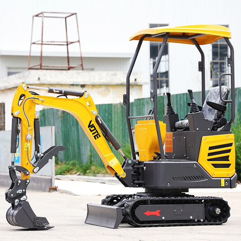 

Высокое качество 1,2 тонны мини-экскаватор дизельный двигатель Kubota садовый микроэкскаватор гусеничный гидравлический небольшой экскаватор