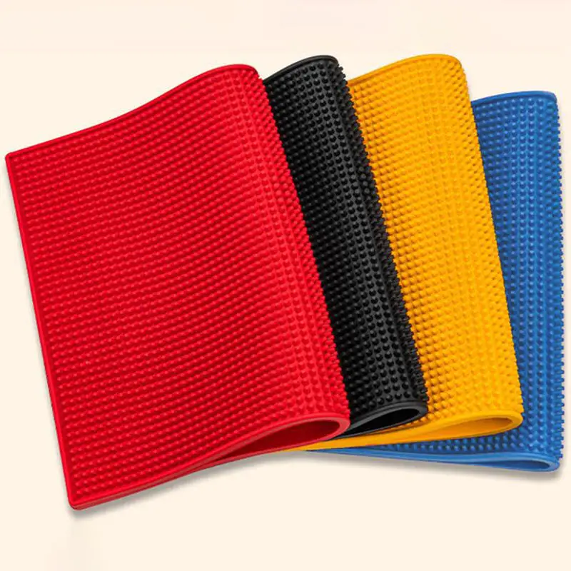 بار حصيرة القهوة بار الحصير المضادة للانزلاق كأس بولي كلوريد الفينيل حصيرة مقاوم للماء مقاومة للحرارة استنزاف حصيرة لشريط مقهى باريستا كوكتيل نادل