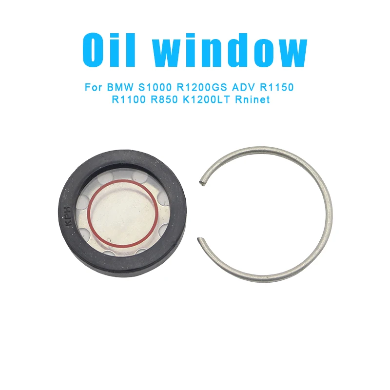 Motorcycle Oil Inspection Window For BMW S1000 R1200GS ADV R1150 R1100 R850 K1200LT R NineT Engine Oil Level Sight Glass