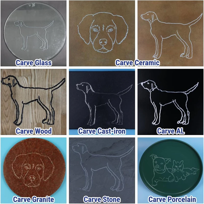 مجموعة لدغ كربيد 1/4 بوصة عرقوب 10 قطع لحام الحجر الخرساني الخشب البلاستيك النقش قطع التنظيف طحن