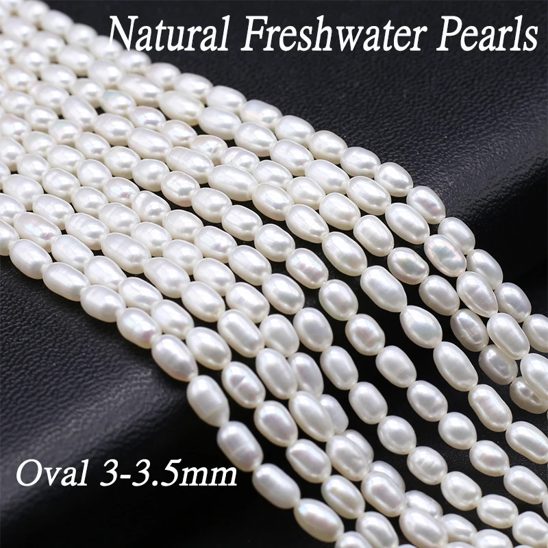 

Natural Zhuji Freshwater Pearl Beads Loose White Spacer Pearl Bead for Jewelry Making Diy Necklace Bracelet Accessories