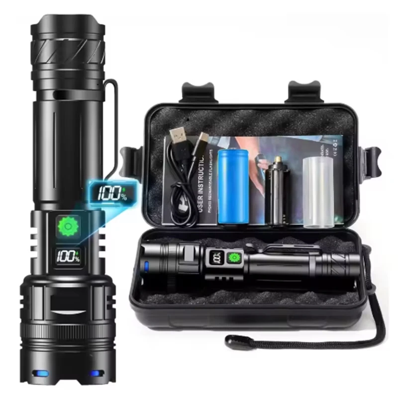 Powerful 1000000 High Lumen LED Flashlight Super Bright Rechargeable Portable Ultra Power USB C Torch lamp Outdoor Emergency use - AliExpress 39 Powerful 1000000 High Lumen LED Flashlight Super Bright Rechargeable Portable Ultra Power USB C Torch lamp Outdoor Emergency use - AliExpress 39