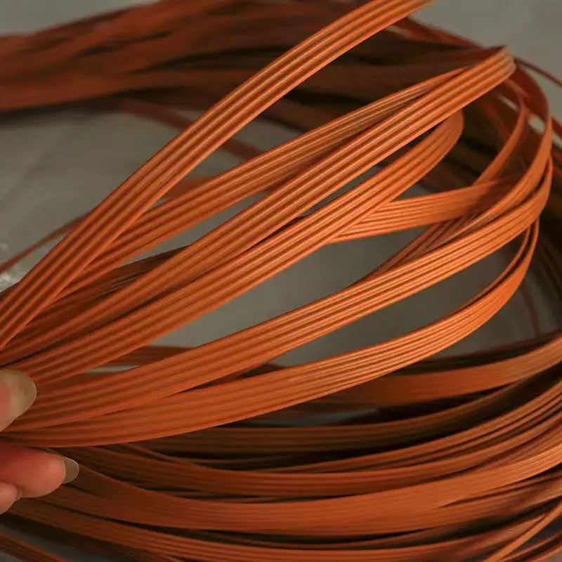 500G 70M  Four-wire Flat Synthetic Rattan Woven Material, Used To Weave and Repair Plastic Rattan for Chairs, Tables, Hammock