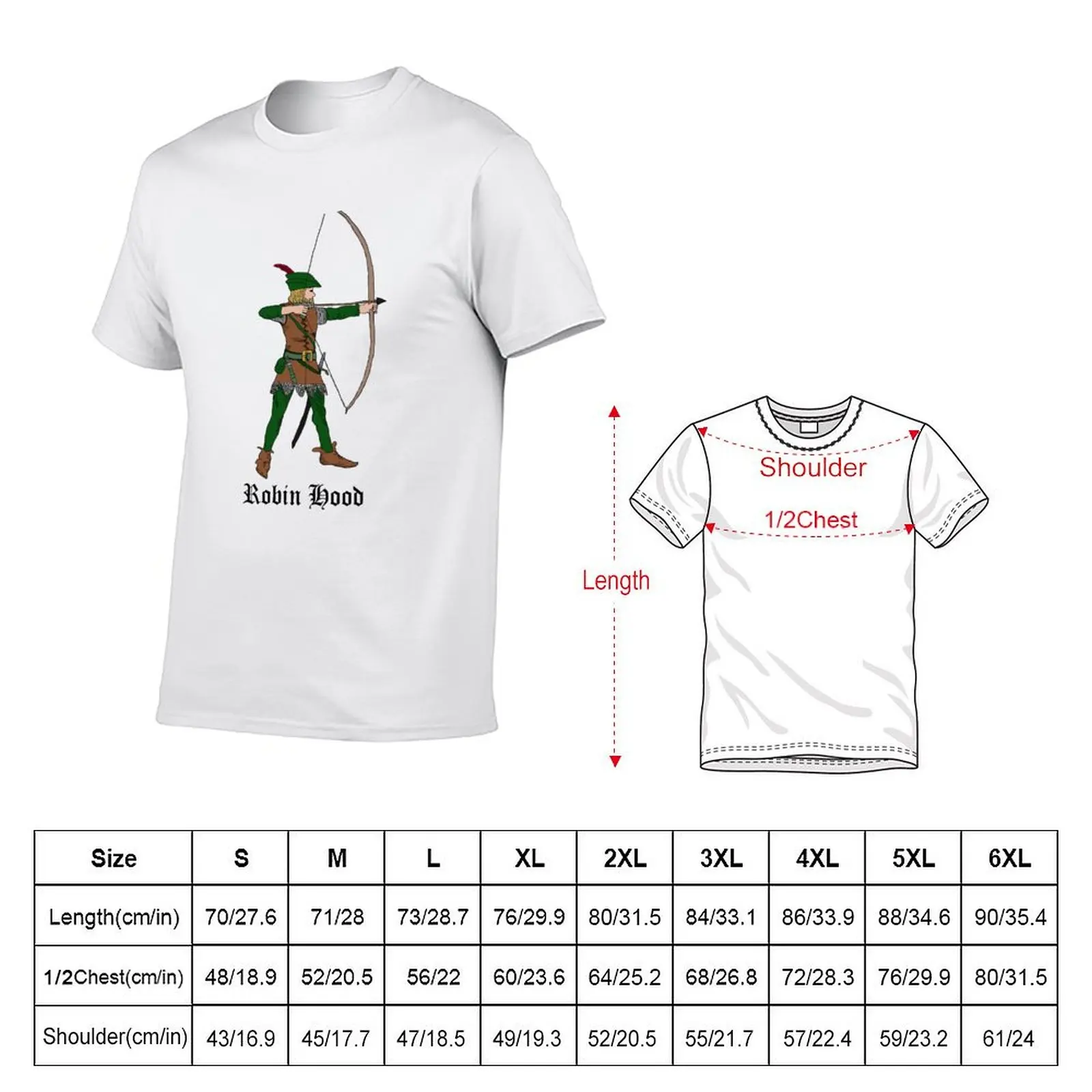 Robin Hood T-Shirt funny t shirts dark humor g man t shirts for men t shirts for man pack cotton T-shirt