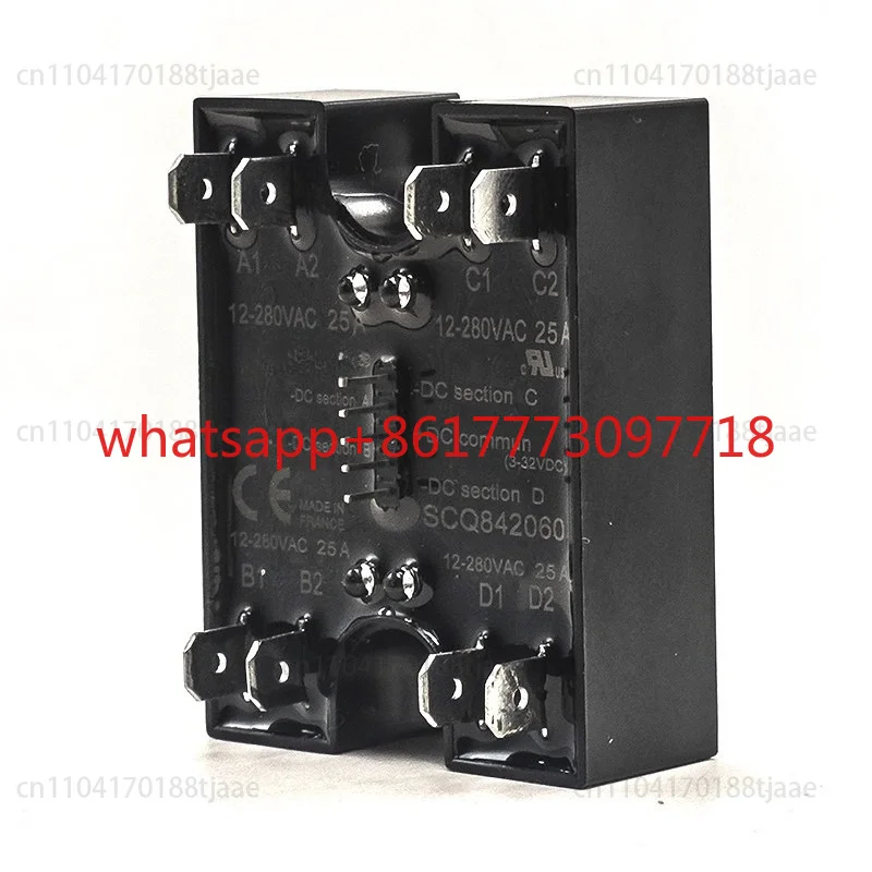 1 Pcs  Celduc 4-pole Solid State Relay SCQ842060、TD2420Q  Real Object
