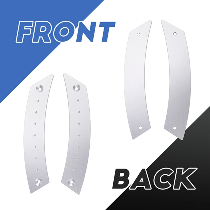 

AS-Car Aluminum Alloy Inner Door Panel Pull Handle For VW Beetle 1998-2010 Interior Door Grab Pull Handles Silver