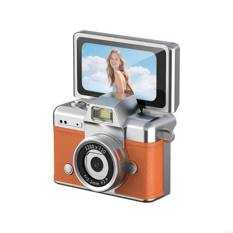 

Y88D Electronic Toy Tiny Camera for Kids Adults Highlighting 720P Picturing 1080P Video Creative Photography Enjoy