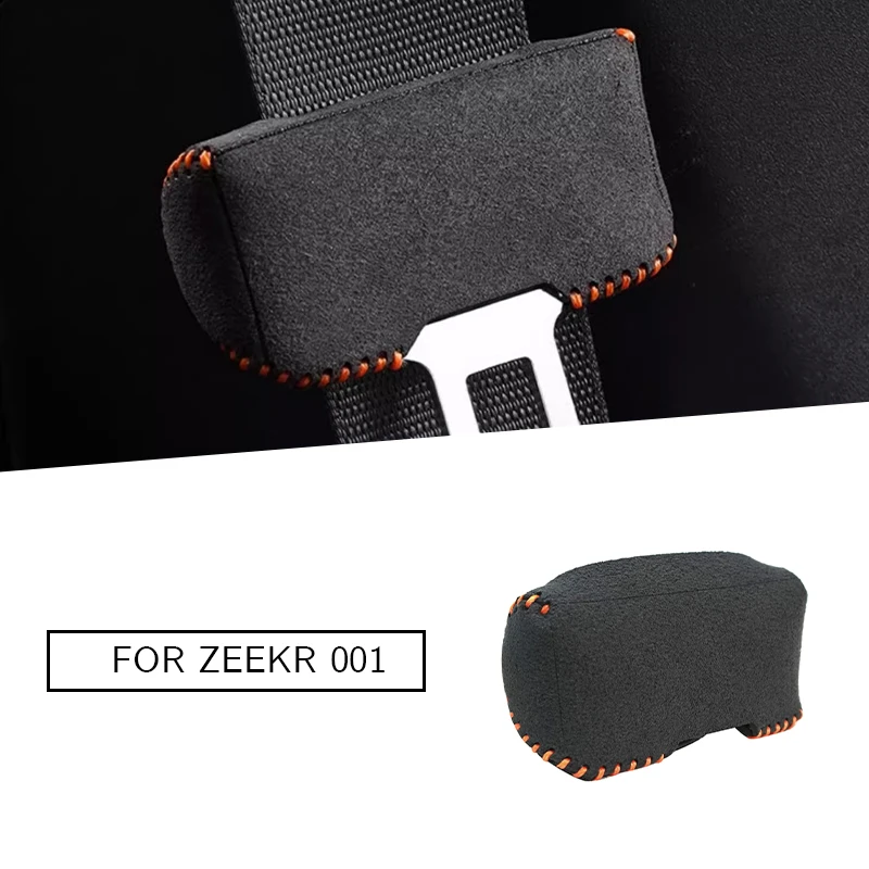 

Suitable for 24model year Zeekr001/007/X front seat belt protective cover, suede material, dirt resistance, aesthetics, and adhe