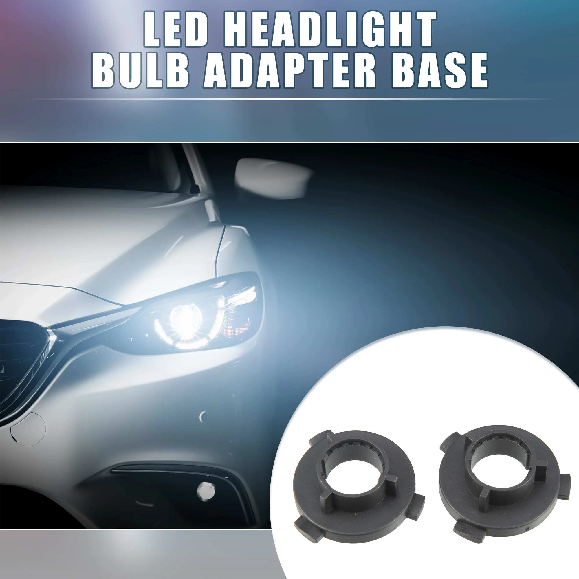 X Autohaux H7 Led Koplamp Lamp Houder Adapter Socket Base Houders Clip Voor Kia K3 K4 K5 Sorento Sportage R coupe Voor Hyundai