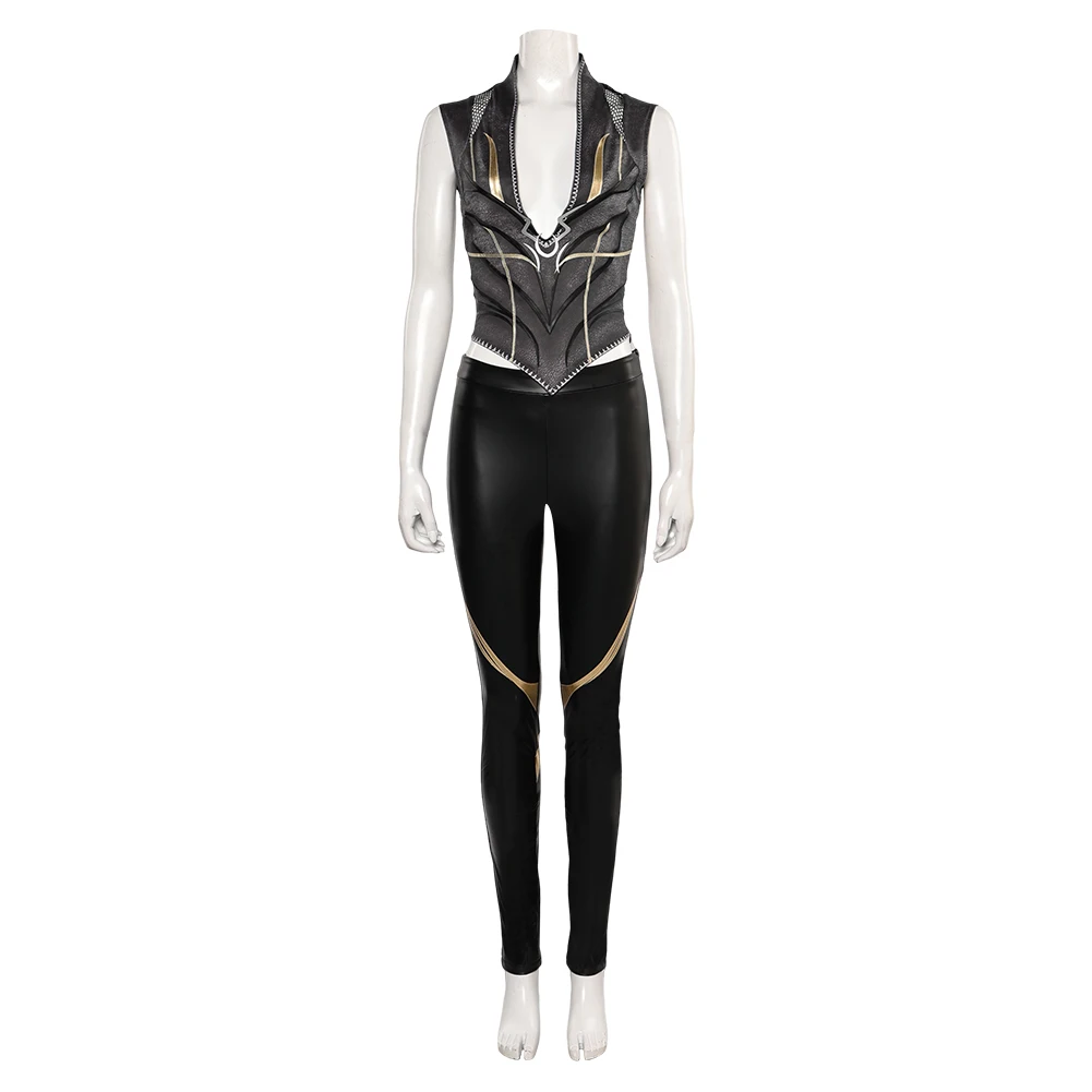 Shwisheart-Costume Cosplay Baldurs Cos Gate 3 pour femme, déguisement adulte, haut et pantalon en cuir, tenue fantaisie, Halloween, carnaval imbibé