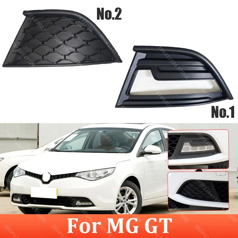 

Front Bumper Fog Light Cover Trim Decorative Strip For MG GT Fog Lamp Frame Fog Light Frame 10122713 10122714
