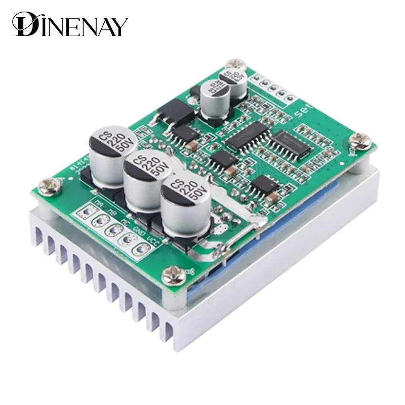 500W DC 12-36V Brushless Motor Speed Controller Hall Free Motor Driver Board High Power Foward Reverse Speed Regulator Module