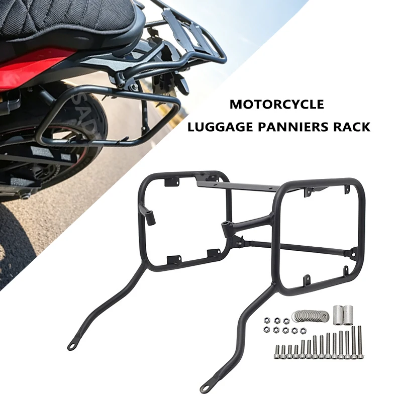 For BMW F900XR F 900XR 2019-2025 Motorcycle Stainless Steel Panniers Rack Top Case Racks F900 XR 2024 2023 Side Box Bracket