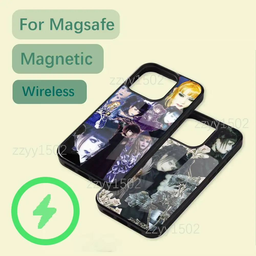 

Malice Mizer Rock Band Phone Case For iPhone 17,16,15,14,13,12,11,Pro,Max,Plus,Mini,SE4,E Magsafe Wireless Charging