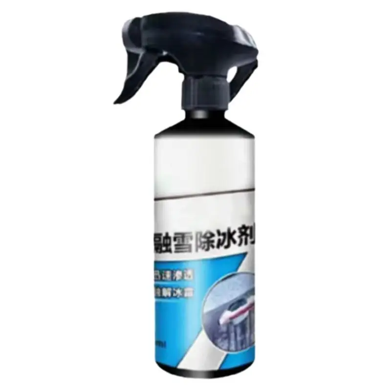 

Car Deicer Spray 500ml Effecient Deicer Spray For Car Effective Defroster Spray Fast Acting Car Supplies For Winter Cold