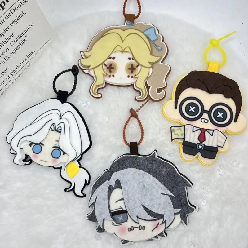 Identiteit V Cartoon Pluche Materiaal Sleutelhanger Spel Randaccessoires Jongens en Meisjes Rugzak Hanger Kinderspeelgoed Pop