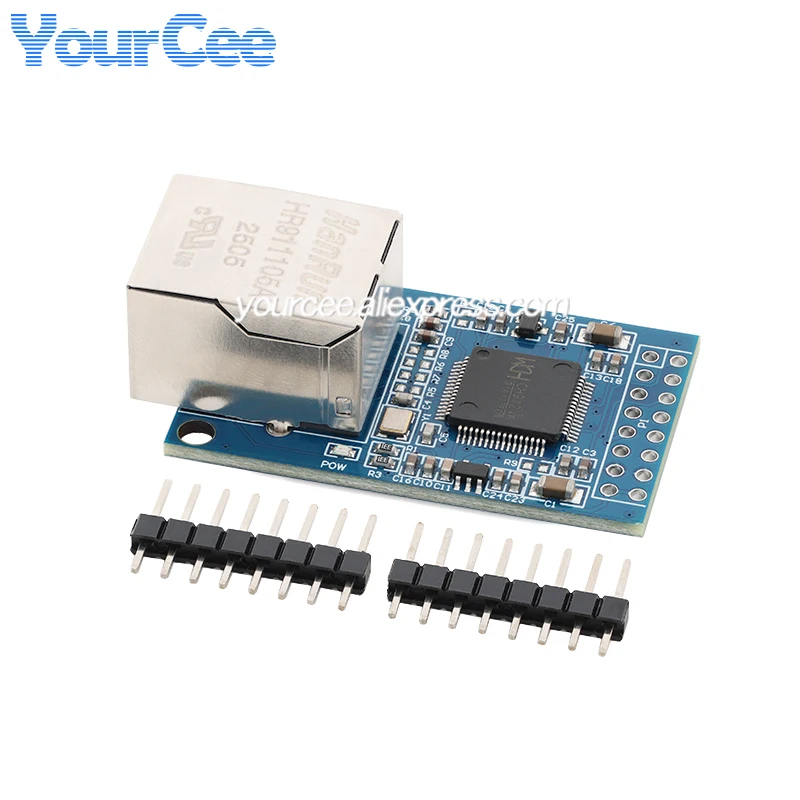 2 szt./1 szt. CH9121 Moduł konwertera szeregowego na sieć Ethernet RJ45 Mikrokontroler Klasy Przemysłowej SCM Sieciowy STM32 UART — zdjęcie 5