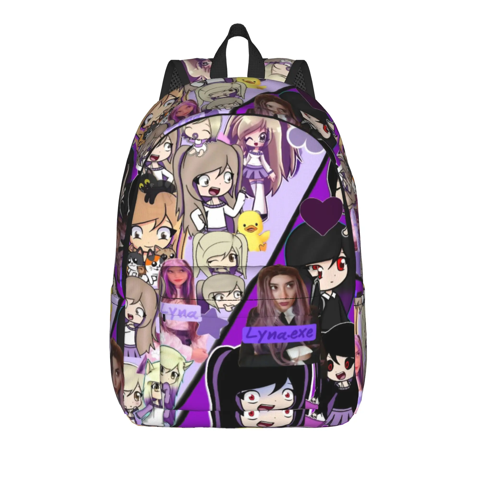 Lyna Vallejos Gamer Classical Backpack Durable High School Work  Daypack for Men Women Laptop Computer Shoulder Bag