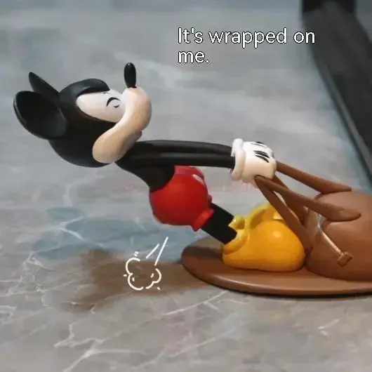 Funny Mickey Mouse Door Stoppers Reusable Windproof Home Office Anti-collision Doorstop Blockers Decor Home decorations toys