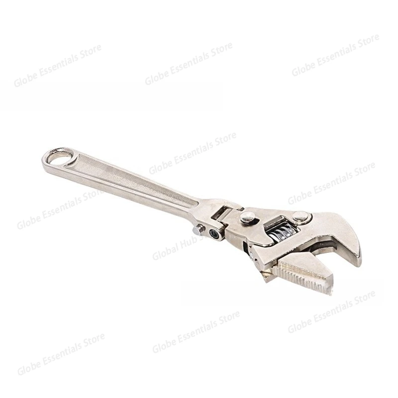 Locking Adjustable Torque Wrench Plumbing Key Great Opening Spanner Universal Tap Pipe Multifunctional Manual Tools