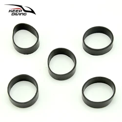 5PCS Rubber Fixing Band for 5CM Webbing Weight Belt 32MM Inner Diameter Scuba Diving Wing Back Pad Accessories
