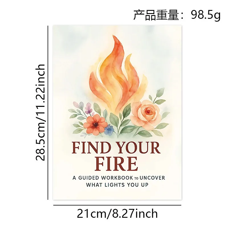 New Arrival FIND YOUR FIRE Guidebook Ignite Inner Light Self-Discovery Motivational Bestseller Health & Wellness Books