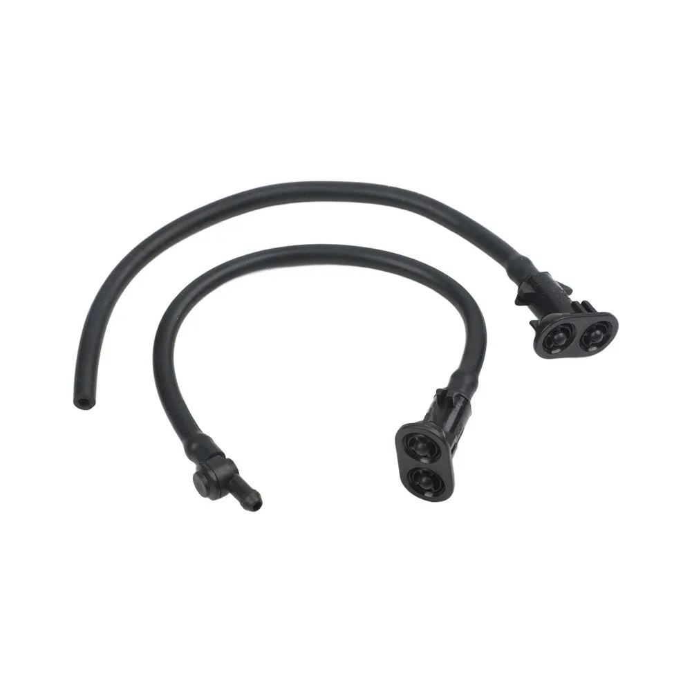 Headlight Washer Nozzle Set Compatible with For Land Rover For Discovery 4 LR4 2014 2016 Includes LR058563 and LR058562 Nozzles