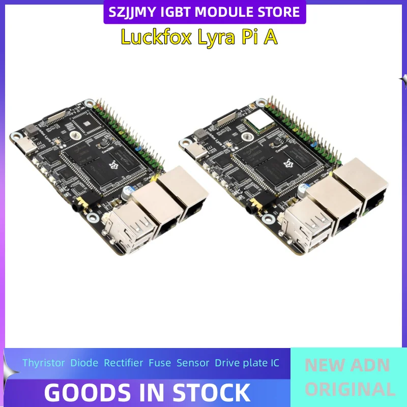 

НОВЫЙ ОРИГИНАЛ НА СКЛАДЕ Core3506 Luckfox Lyra Pi Модуль Mini Linux Макетная плата WiFi/4G Опционально