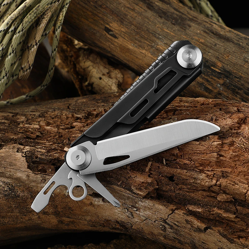 Outdoor Survival Mini Knife Portable Herramientas EDC Tool Stainless Steel Folding Knife Tactical  Hiking Camping Accessories