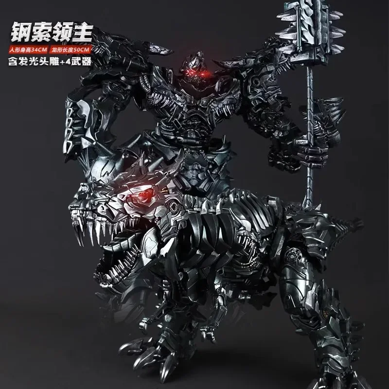 In Stock Baiwei TW-1101 Transformed  Extra Large OP Alloy Dinosaur Steel Cable Contempt Figure Model Action Figures  Collection