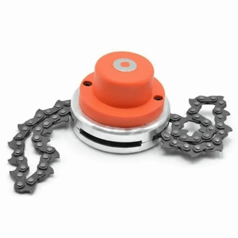 

Lawn Machine Accessories Grass Trimmer Head High Hardness Impact Resistant Lawn Mower Head M10 Chain Lawn Head Thickened