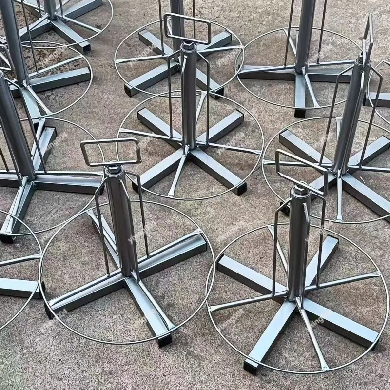 Mobile Wire Payoff Rack, Cable Unwinding Tool for Wire, Iron Wire and Rope Dispensing